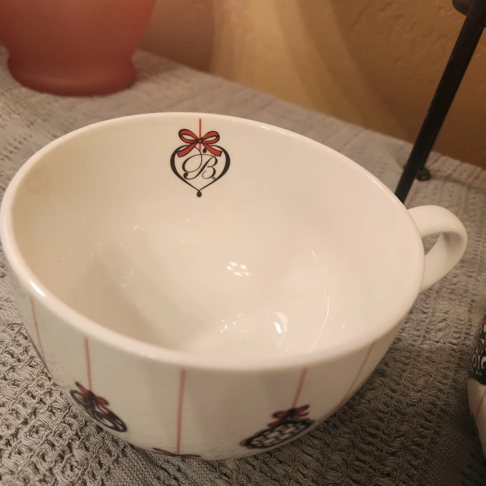 Brighton Love Notes Christmas Ornaments oversized coffee/latte mug - Picture 5 of 6